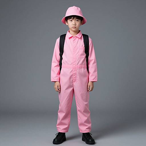 Pink Construction Worker Parody Boy