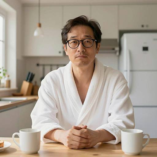 Quiet Morning at the Kitchen Table