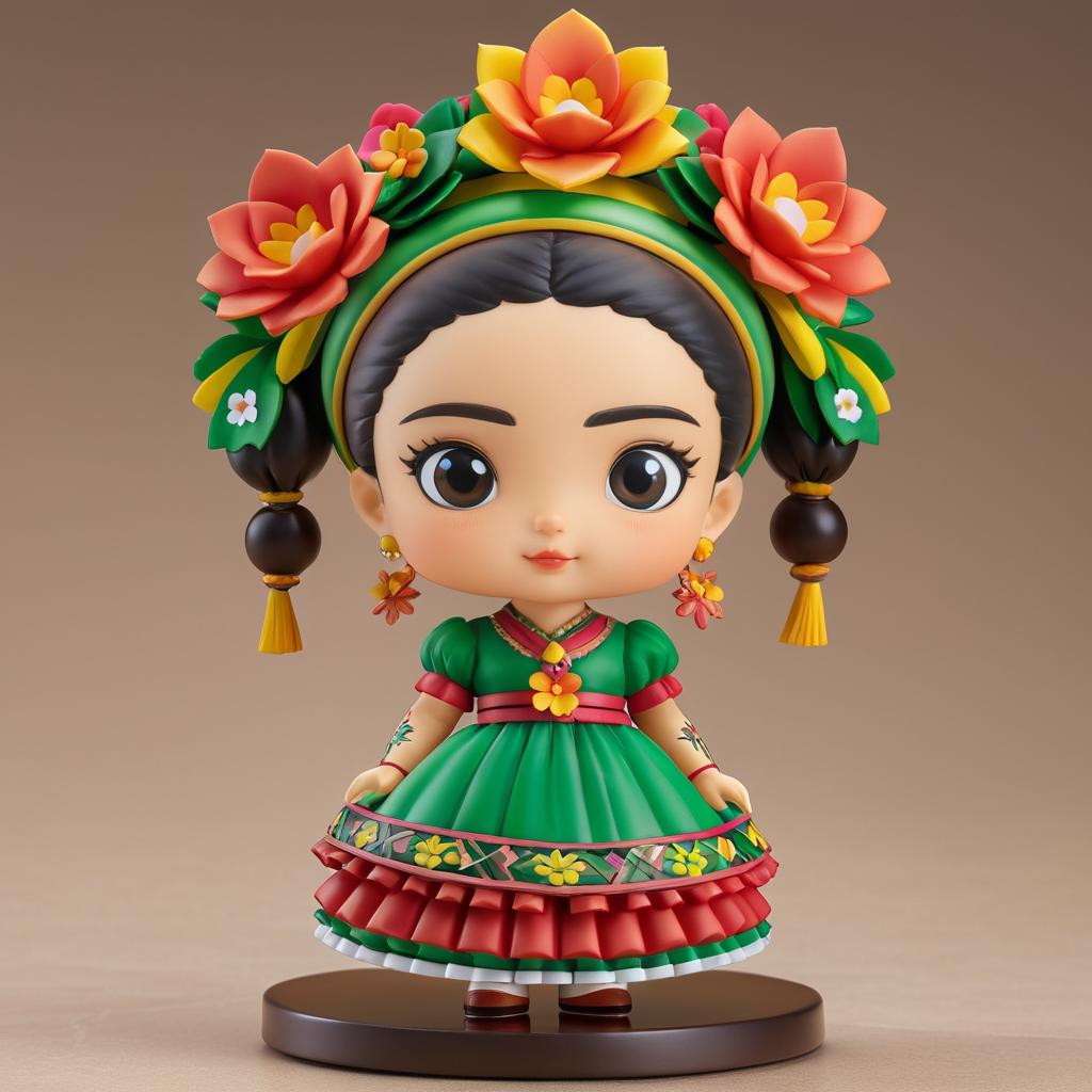 Frida Kahlo Nendoroid Figurine Showcase