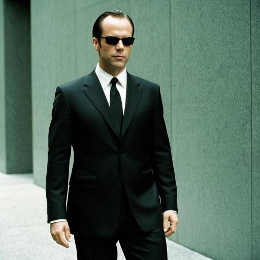 Stylish Agent Smith from The Matrix