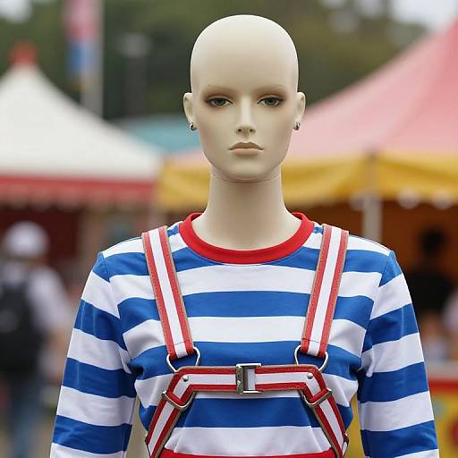 Patriotic Mannequin at Carnival