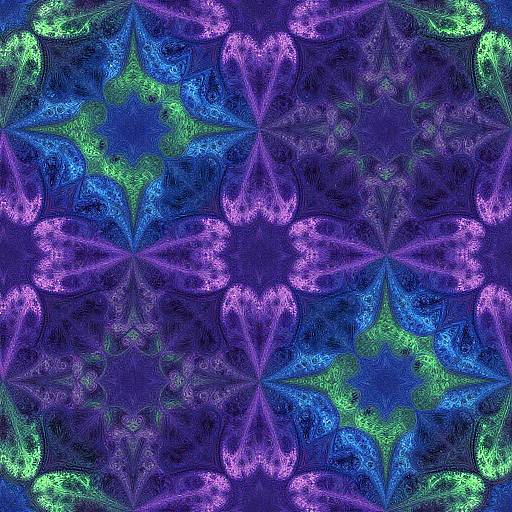 Intricate Fractal Seamless Texture