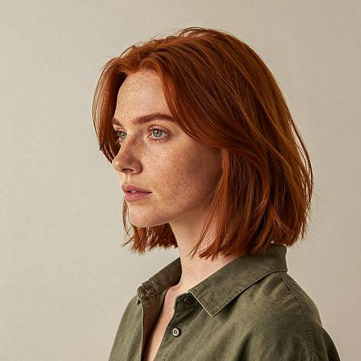 Portrait of a Fair-Skinned Woman