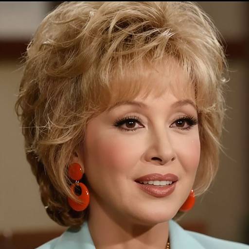 Young Dolly Parton Close-Up Portrait