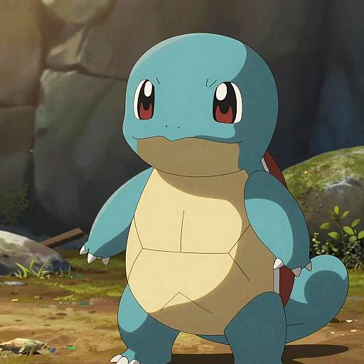 Photorealistic Feral Buizel Portrait