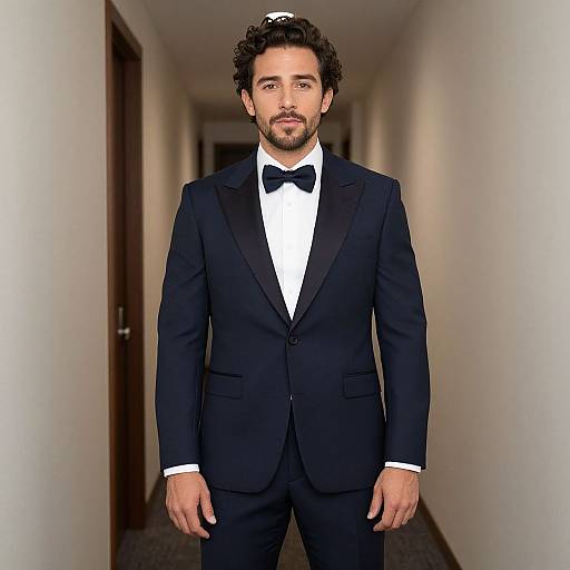 Oscar Isaac Inspired Suit Portrait