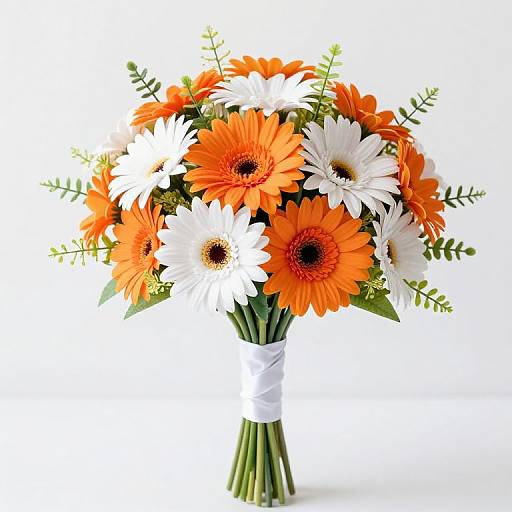 Vibrant Artificial Gerbera Daisy Bouquet