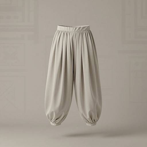 Minimalist Monochrome Churidar Art