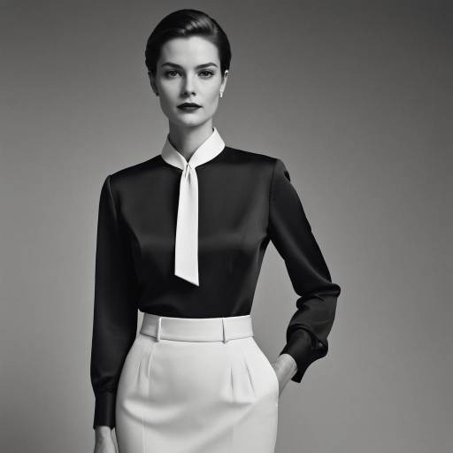 Sophisticated Monochrome Vogue Businesswear