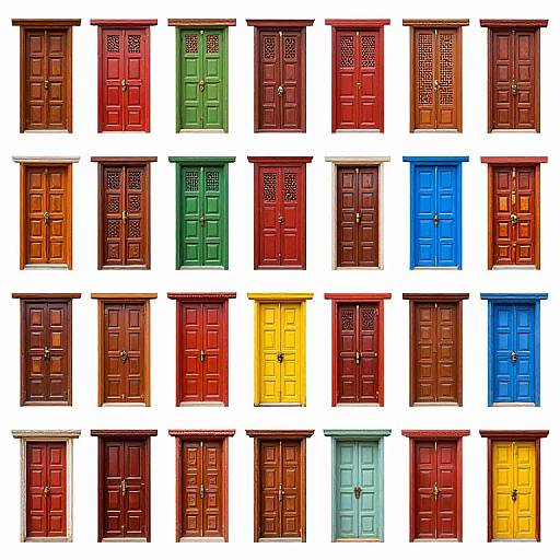 Indian-Style Door Elevation Catalogue