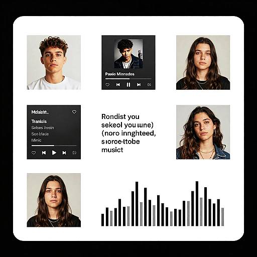 Spotify Yearbook Layout Design