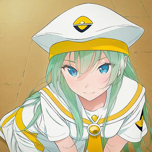 Illustration of Alice carroll, aria (manga) in the style of Akagi (fmttps)