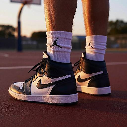 Juice WRLD Jordans at Sunset