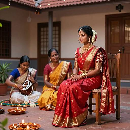 South Indian Wedding Candid Moment