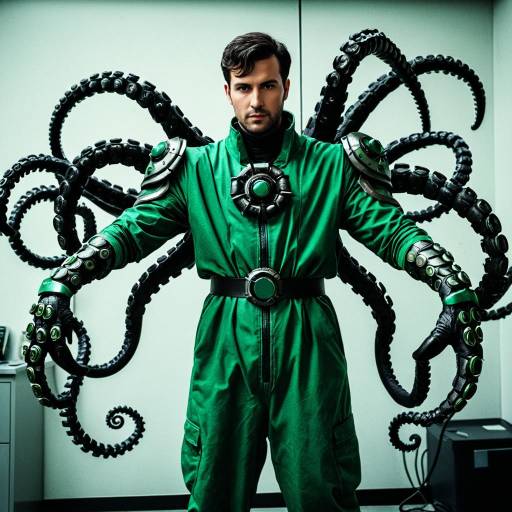 Doctor Octopus Cosplay with Mechanical Arms