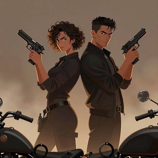 Intense Duel: Back-to-Back Standoff