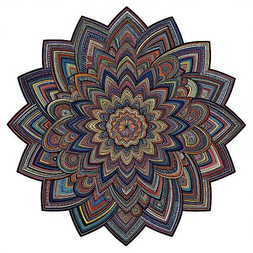 Chaos and Elegance in Artful Reflection