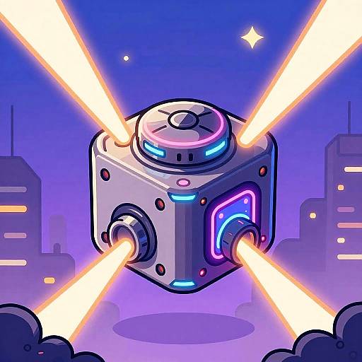 Futuristic Floating Energy Generator