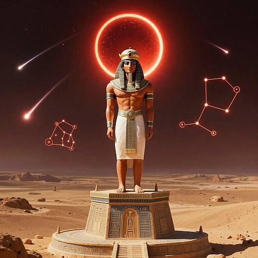 Anu, Sky Father Over Blood Eclipse