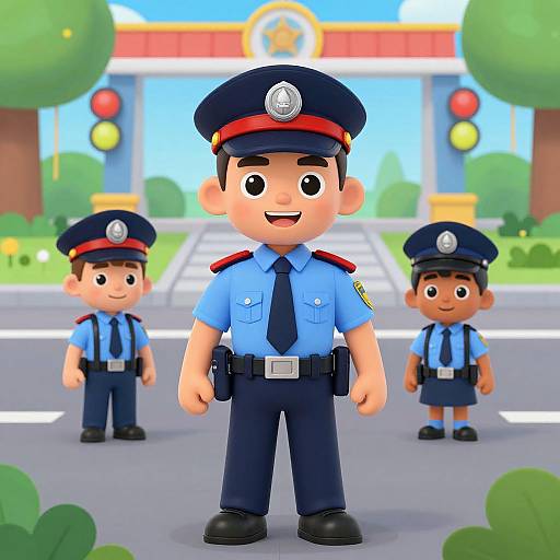 Kids Policeman Free Screenshot
