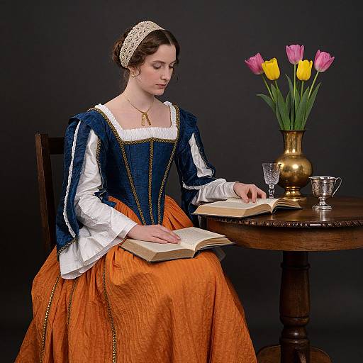 Renaissance Elegance in Study