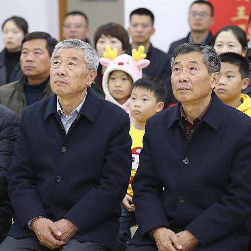 Colorful Gathering of Diverse Faces