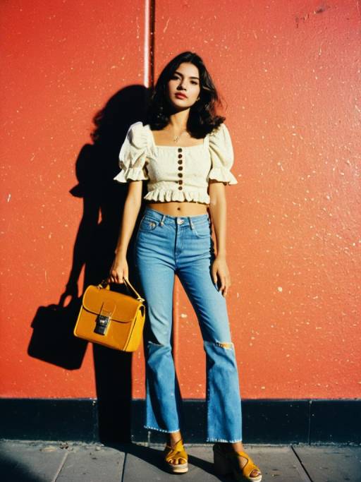 Casual Chic Woman in Stylish Outfit