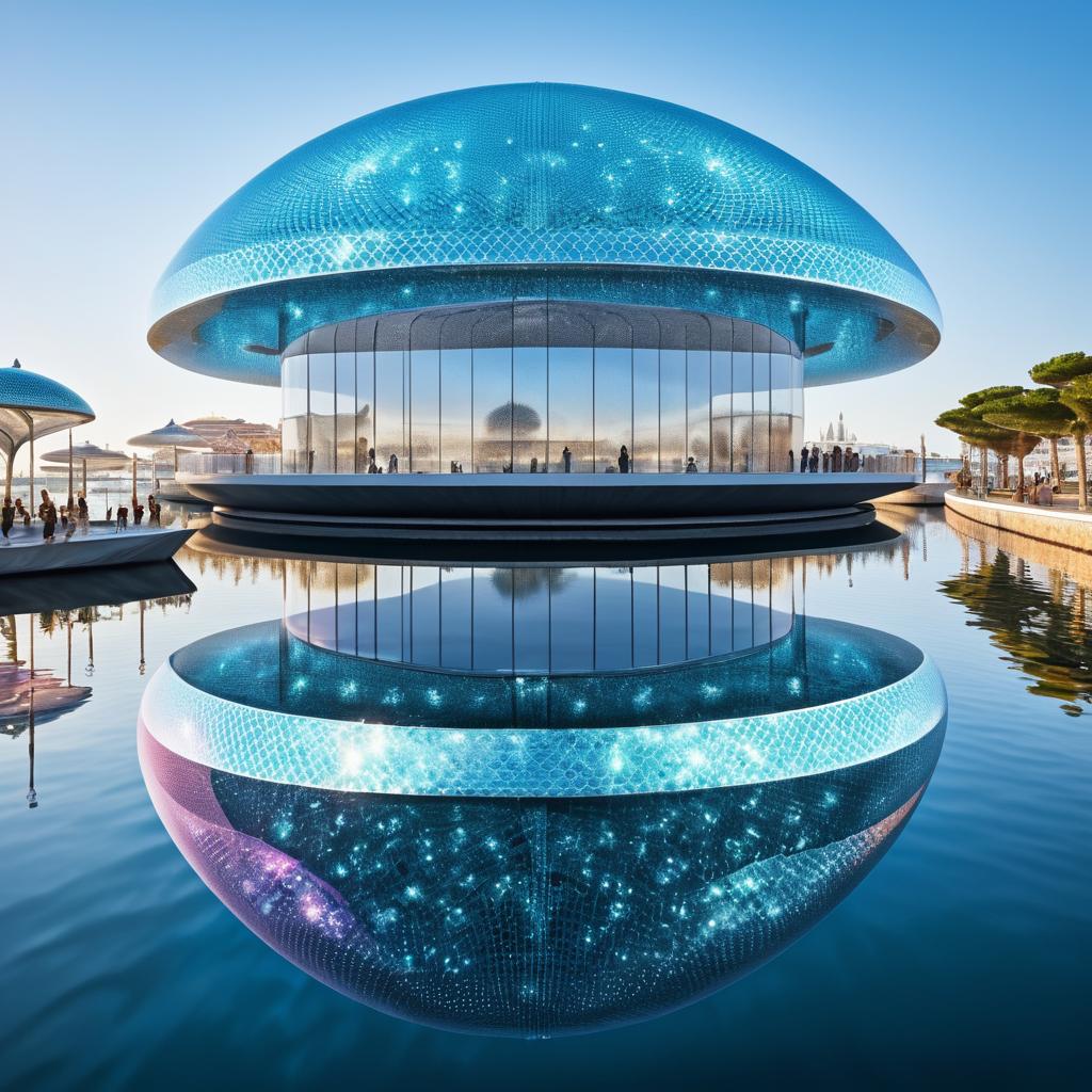 Contemporary Floating Pavilion Design Concept