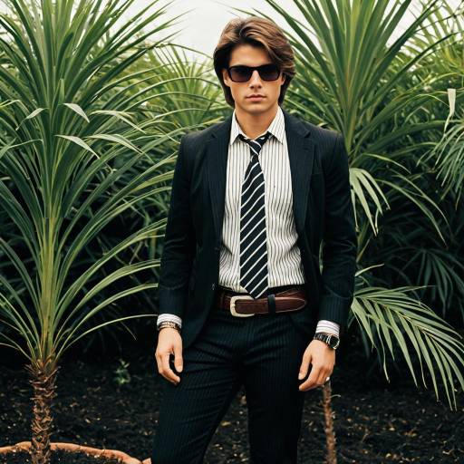 Stylish Badass Male Fashion Portrait