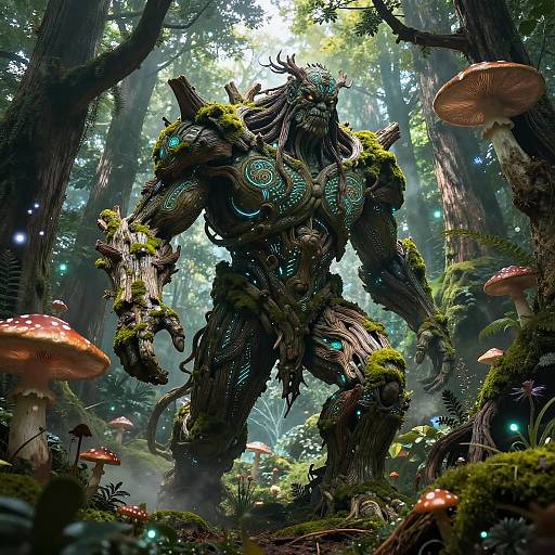 Ancient Forest Guardian Golem
