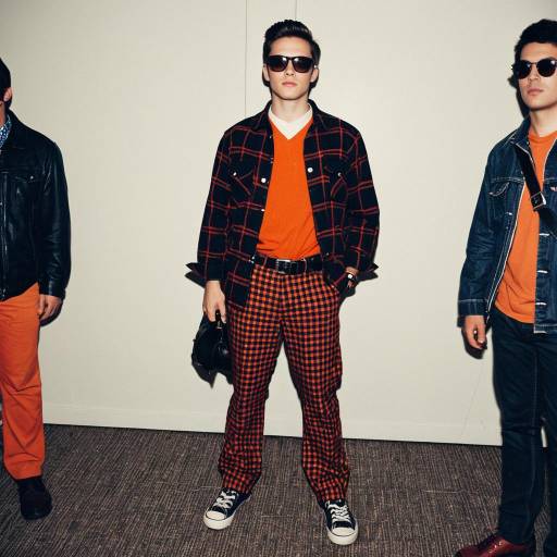 Stylish Male at Costume Party