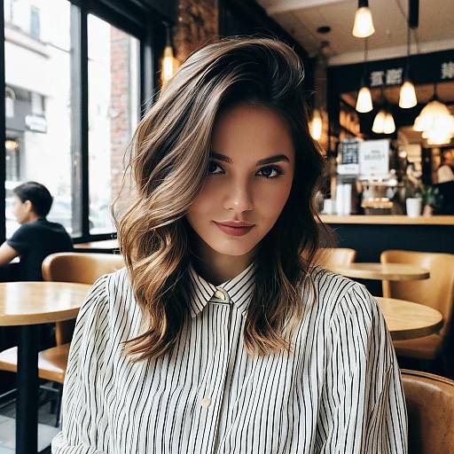 Chic Urban Hairstyle Fashion Editorial