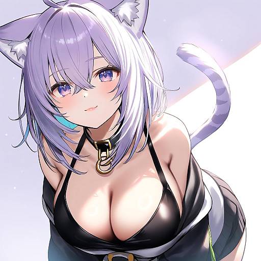 Illustration of Onigirya (nekomata okayu), hololive in the style of Takemori shintarou