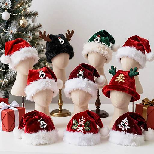 Imaginative Christmas Hat Showcase