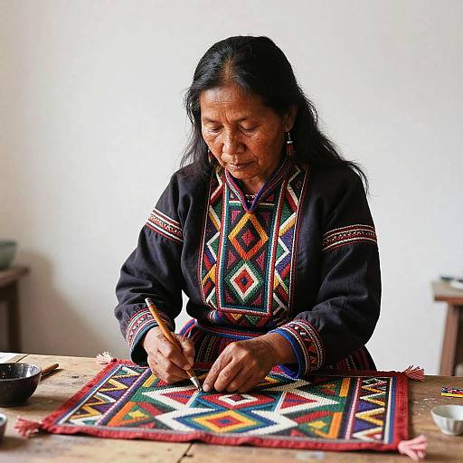 Surreal Super Realism Hmong Textile Art