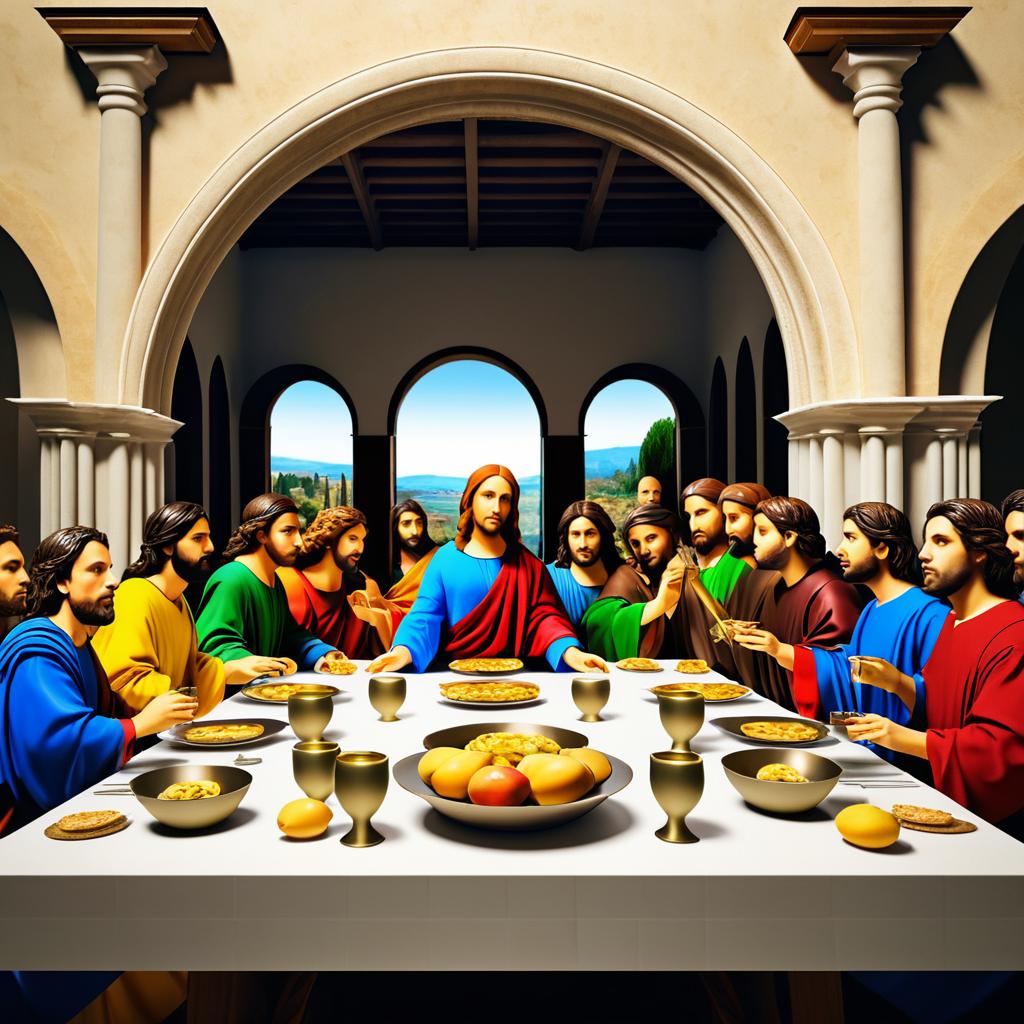 Modern Twist on The Last Supper