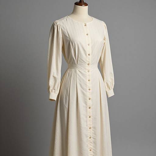 Vintage Edwardian Cream Tea Gown
