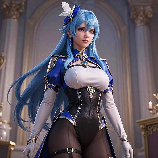 Ultra-Detailed Mature Female Portrait