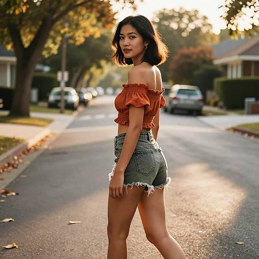 Autumn Street Style Portrait