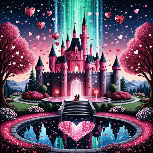 Valentine’s Day Fantasy Crystal Castle