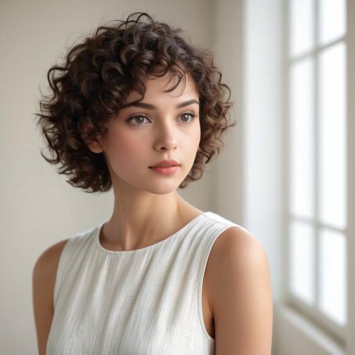 Inviting Portrait of a Young Woman