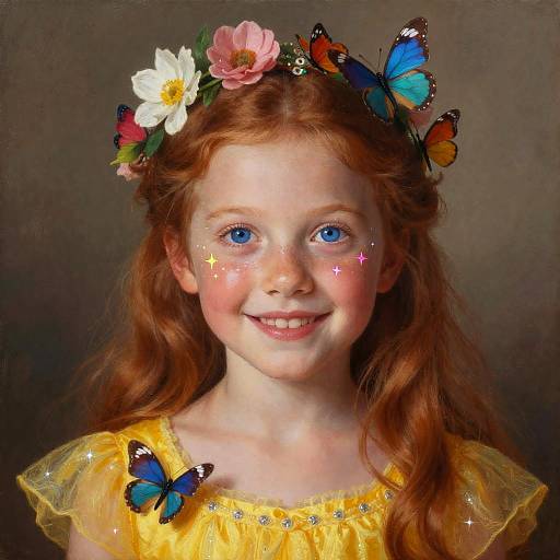 Dreamy Portrait with Quantum Dot Magic