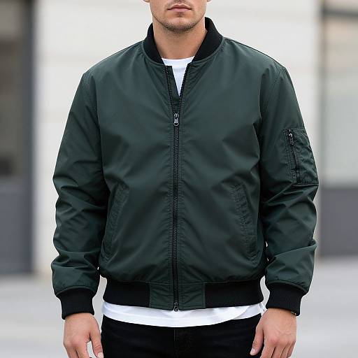 Stylish European Streetwear Bomber Jackets