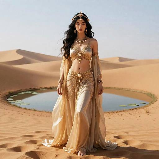 Ethereal Desert Goddess by Oasis