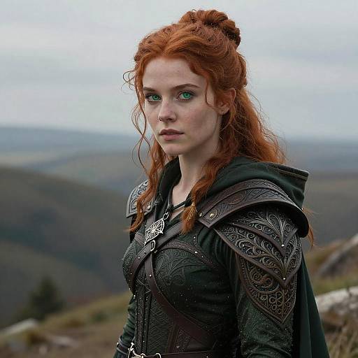 Seductive Fantasy Portrait of Triss Merigold