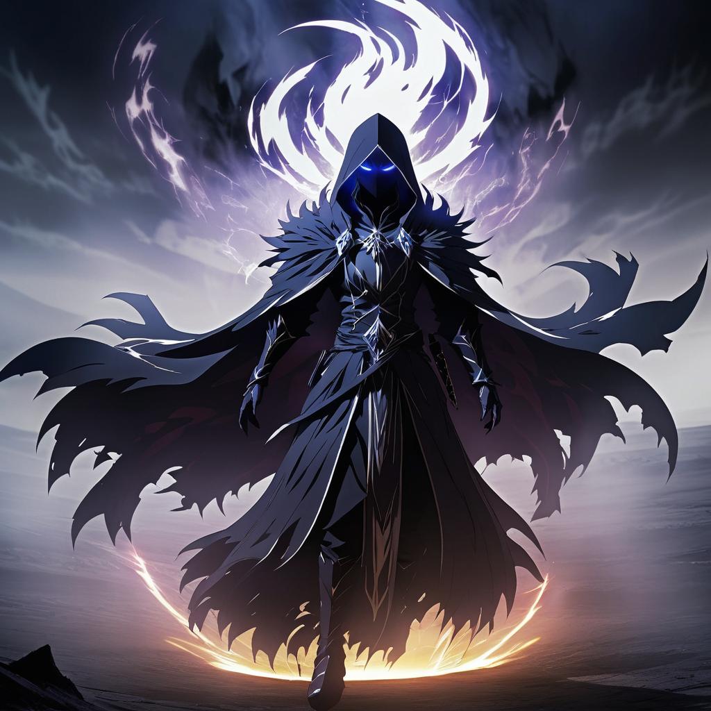 Vengeful Spirit Summon in Anime Style