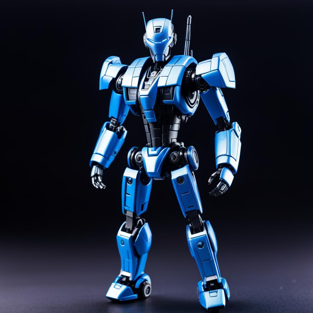 Photo-Realistic Robot Action Figure Showcase