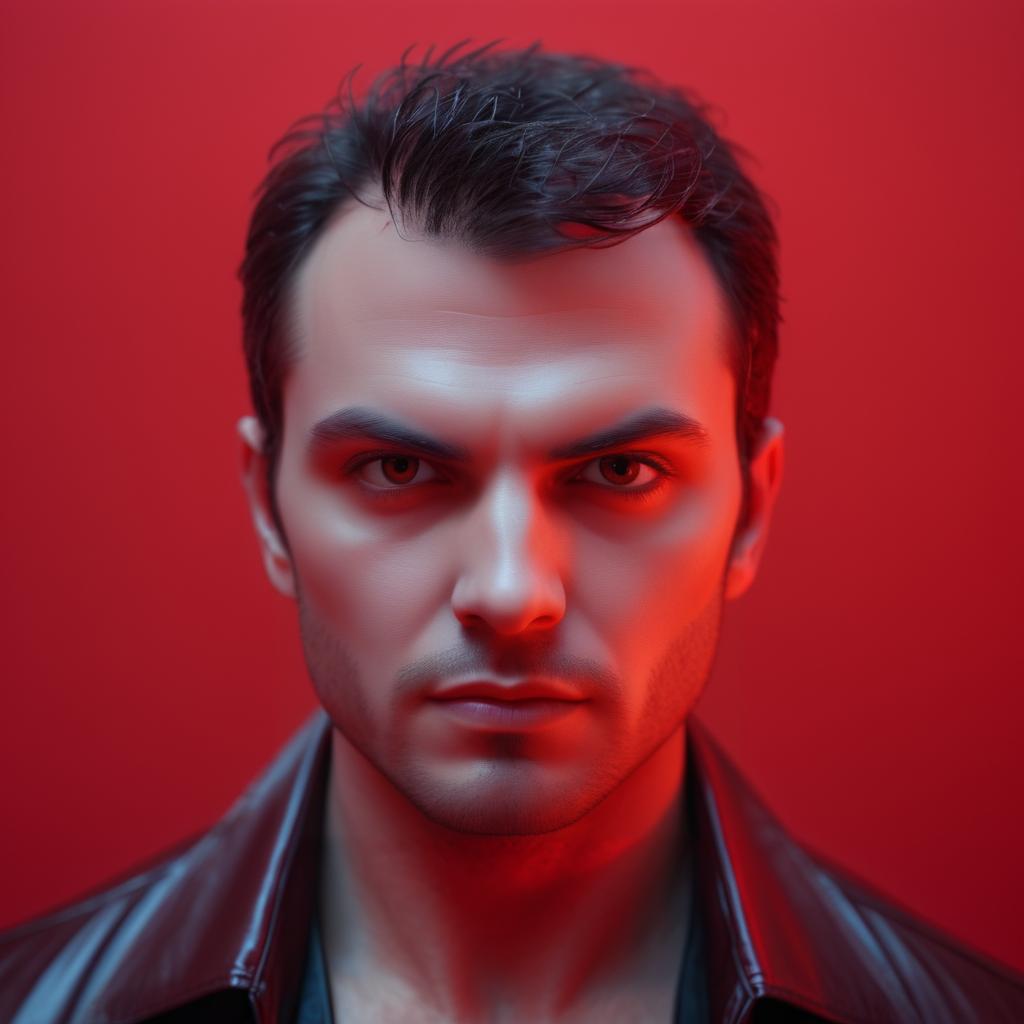 Hyperrealistic Vampire Portrait in HD