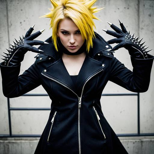 Edgy Larxene Cosplay Costume Concept