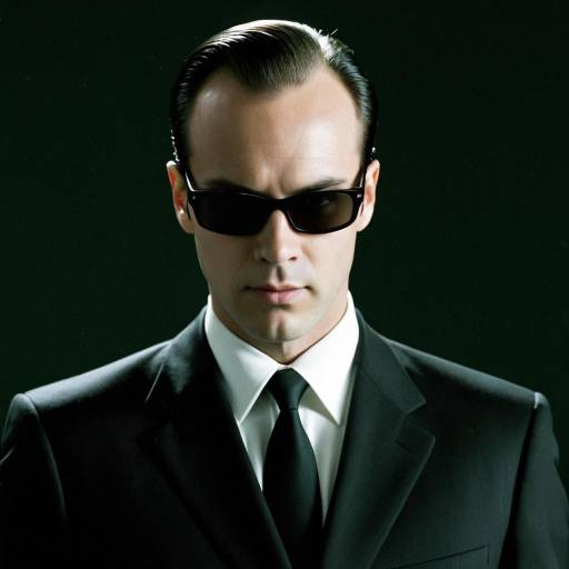 Agent Smith - Iconic Matrix Style